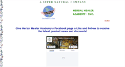 Desktop Screenshot of herbalhealer.com